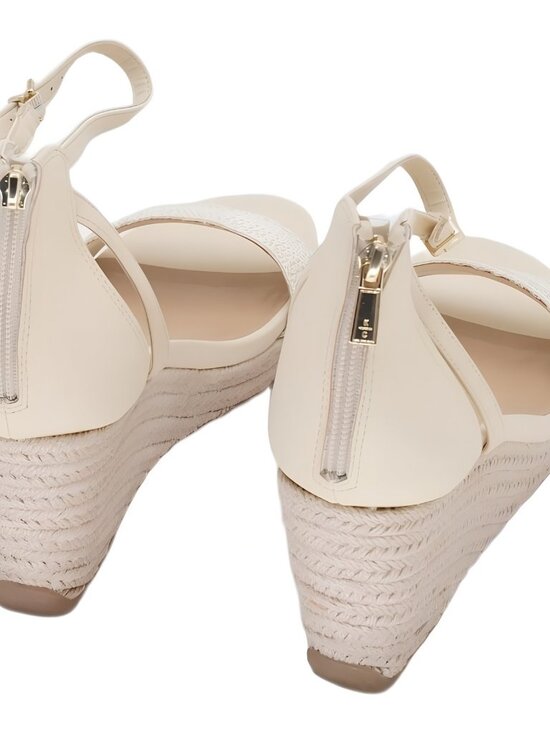 Kenneth Cole Women's Colton Espadrille Wedge Sandals Natural EU 41 US 10M - Picture 3 of 6